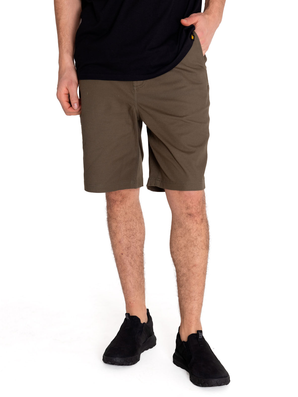 Short Casual Hombre STRETCH CANVAS UTILITY SHORT Verde CAT