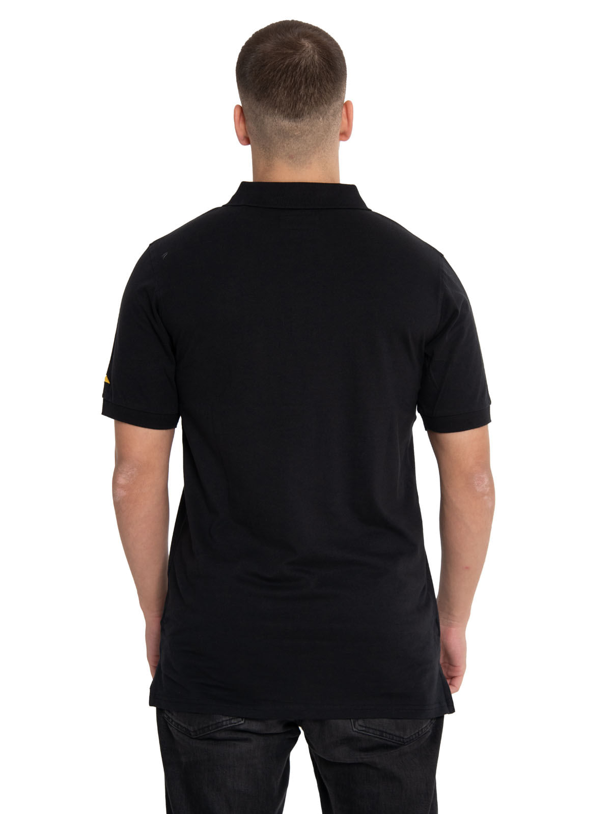 Polera Polo Casual Hombre CAT LOGO JERSEY POLO Negro CAT