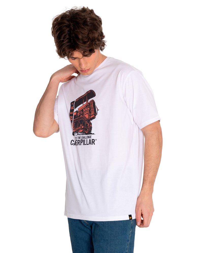 Polera-Manga-corta-Casual-Hombre-HISTORIC-TRADITION-GRAPHIC-TEE-11-Blanco-CAT