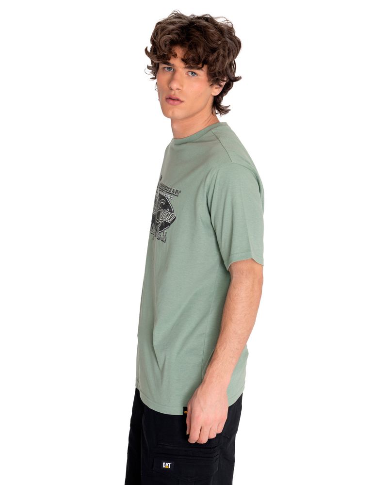 Polera-Manga-corta-Casual-Hombre-HISTORIC-TRADITION-GRAPHIC-TEE-5-Verde-CAT