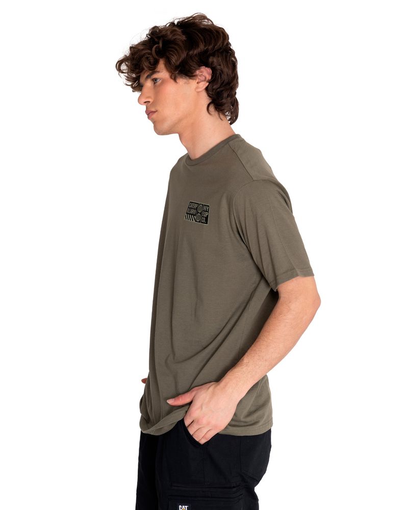 Polera-Manga-corta-Casual-Hombre-URBAN-CAMO-GRAPHIC-TEE-2-Verde-CAT