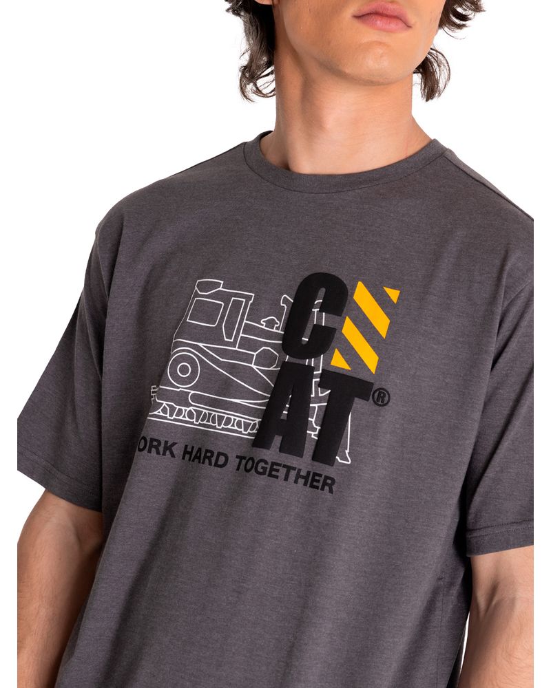 Polera-Manga-corta-Casual-Hombre-WORKWEAR-GRAPHIC-TEE-3-Gris-CAT