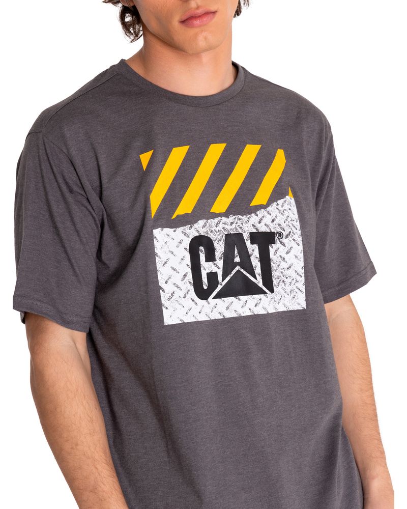Polera-Manga-corta-Casual-Hombre-WORKWEAR-GRAPHIC-TEE-1-Gris-CAT