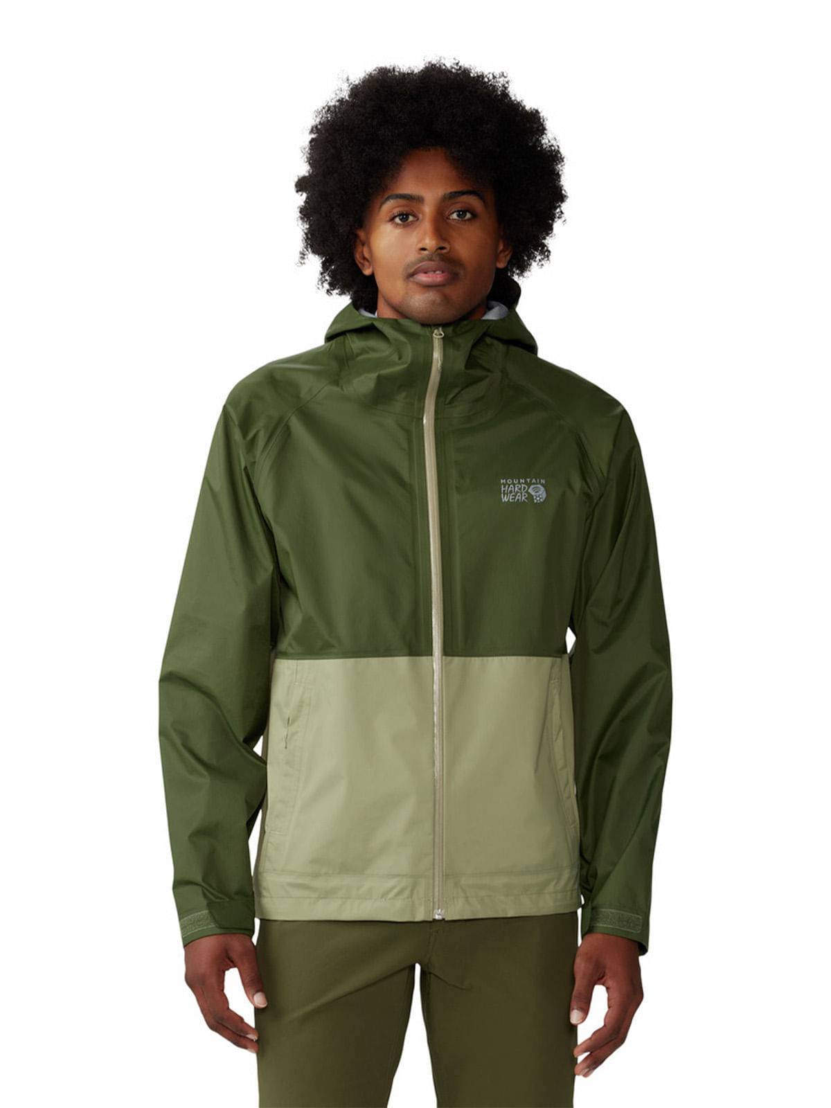 Cortaviento Hombre Threshold¿ Verde Mountain Hardwear