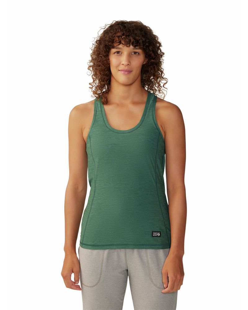Polera-Sin-Mangas-Mujer-Chillaction-Azul-Mountain-Hardwear