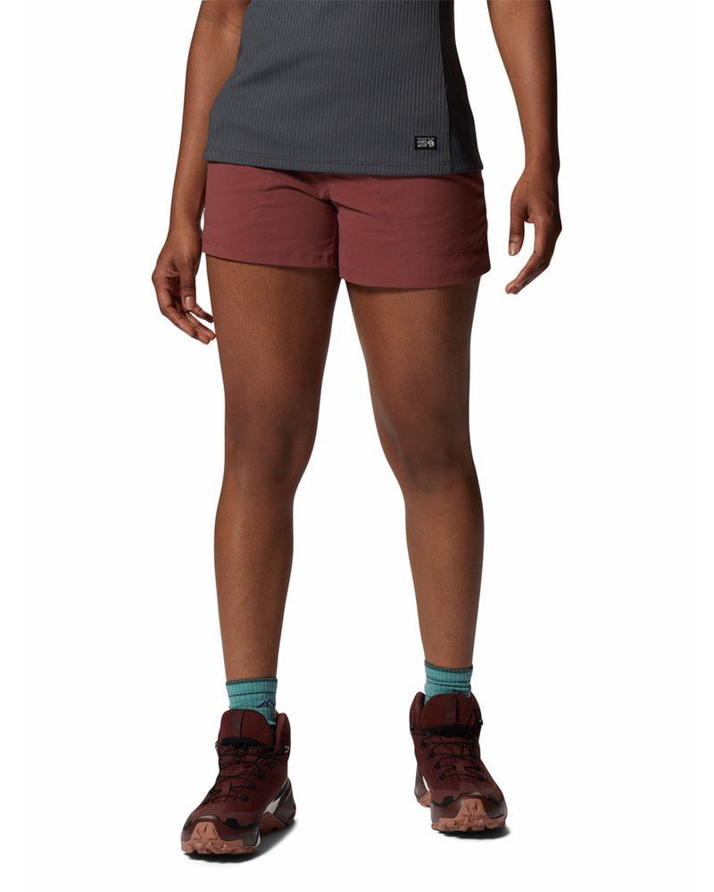 Short-Mujer-Dynama-2-Rojo-Mountain-Hardwear