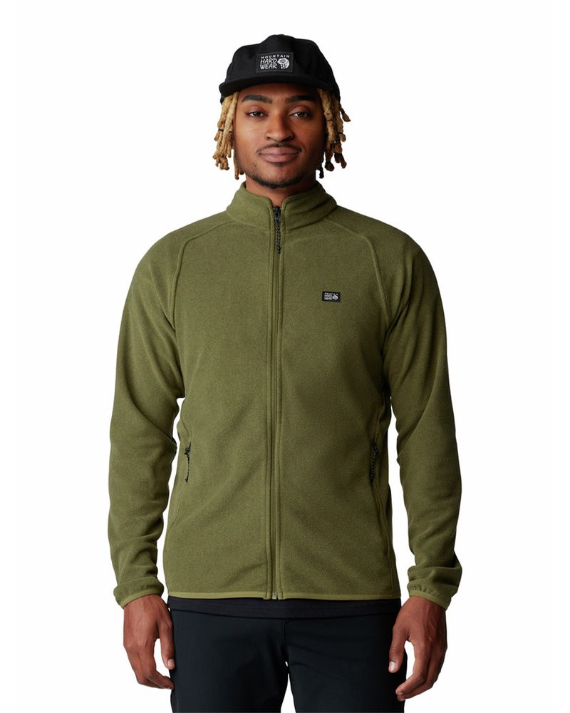 Polar-Hombre-Microchill-Full-Zip-Verde-Mountain-Hardwear