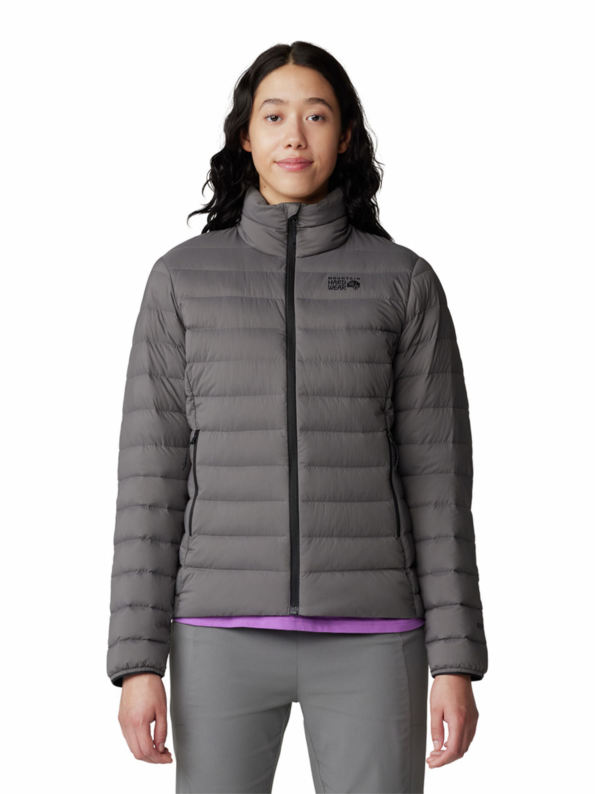 Parka Mujer Deloro Down Jacket Azul Mountain Hardwear