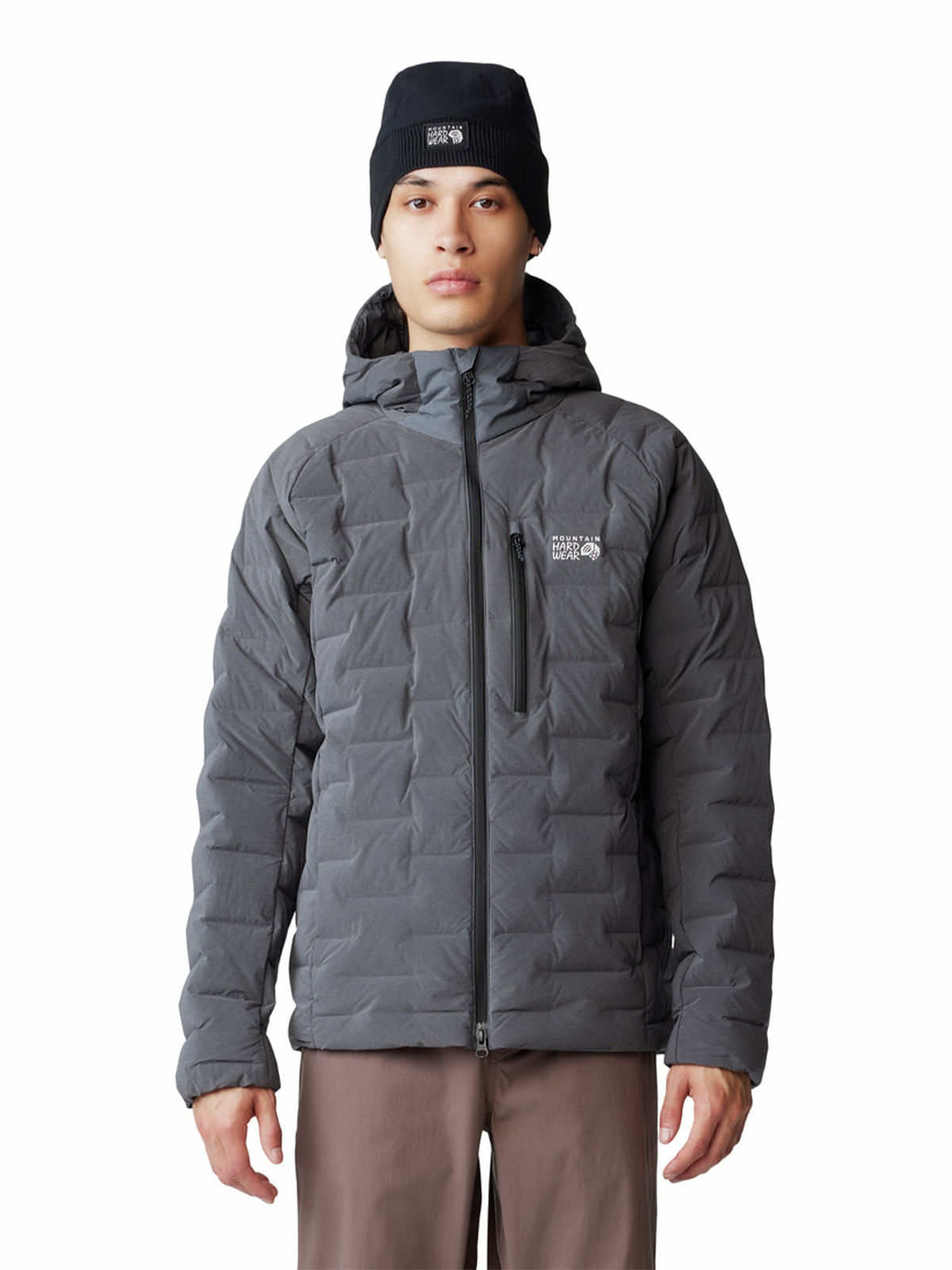 Parka Hombre Stretchdown Azul Mountain Hardwear