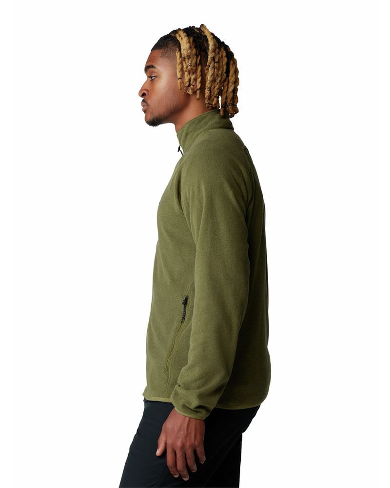 Polar-Hombre-Microchill-Full-Zip-Verde-Mountain-Hardwear