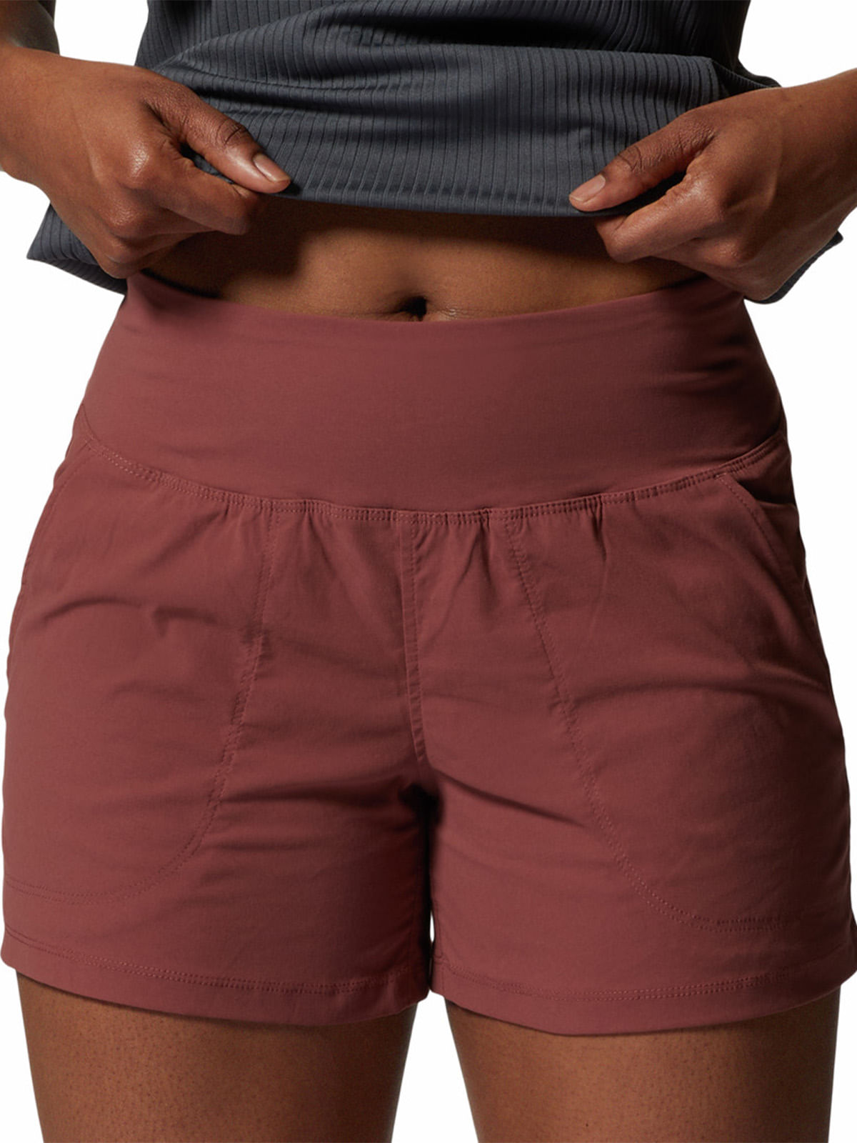 Short Mujer Dynama/2 Rojo Mountain Hardwear
