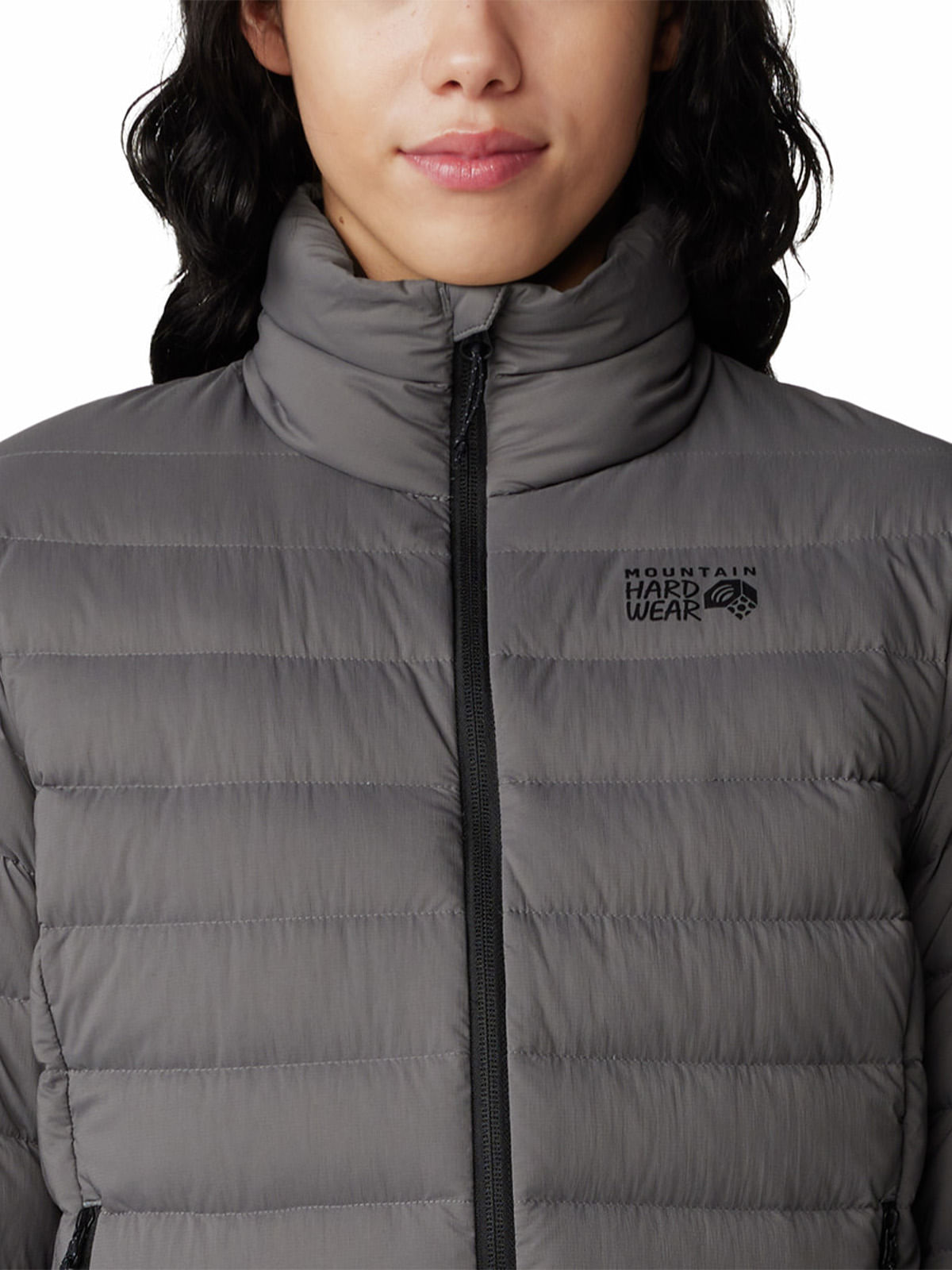 Parka Mujer Deloro Down Jacket Azul Mountain Hardwear