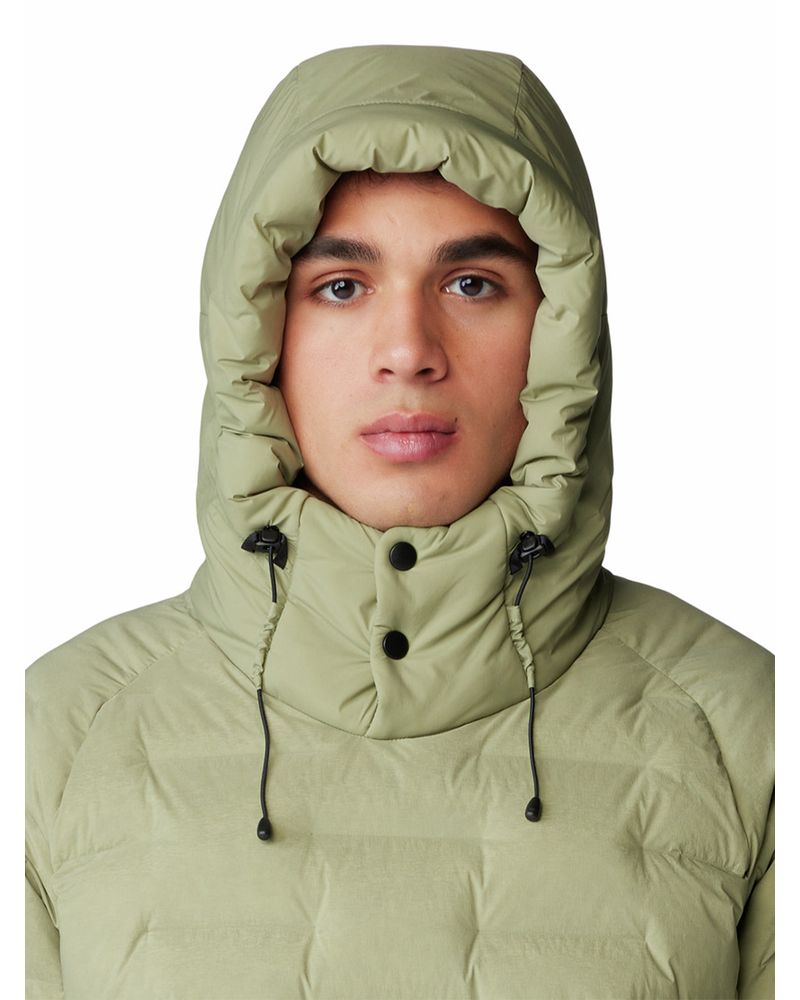 Parka-Hombre-Stretchdown-Popover-Verde-Mountain-Hardwear