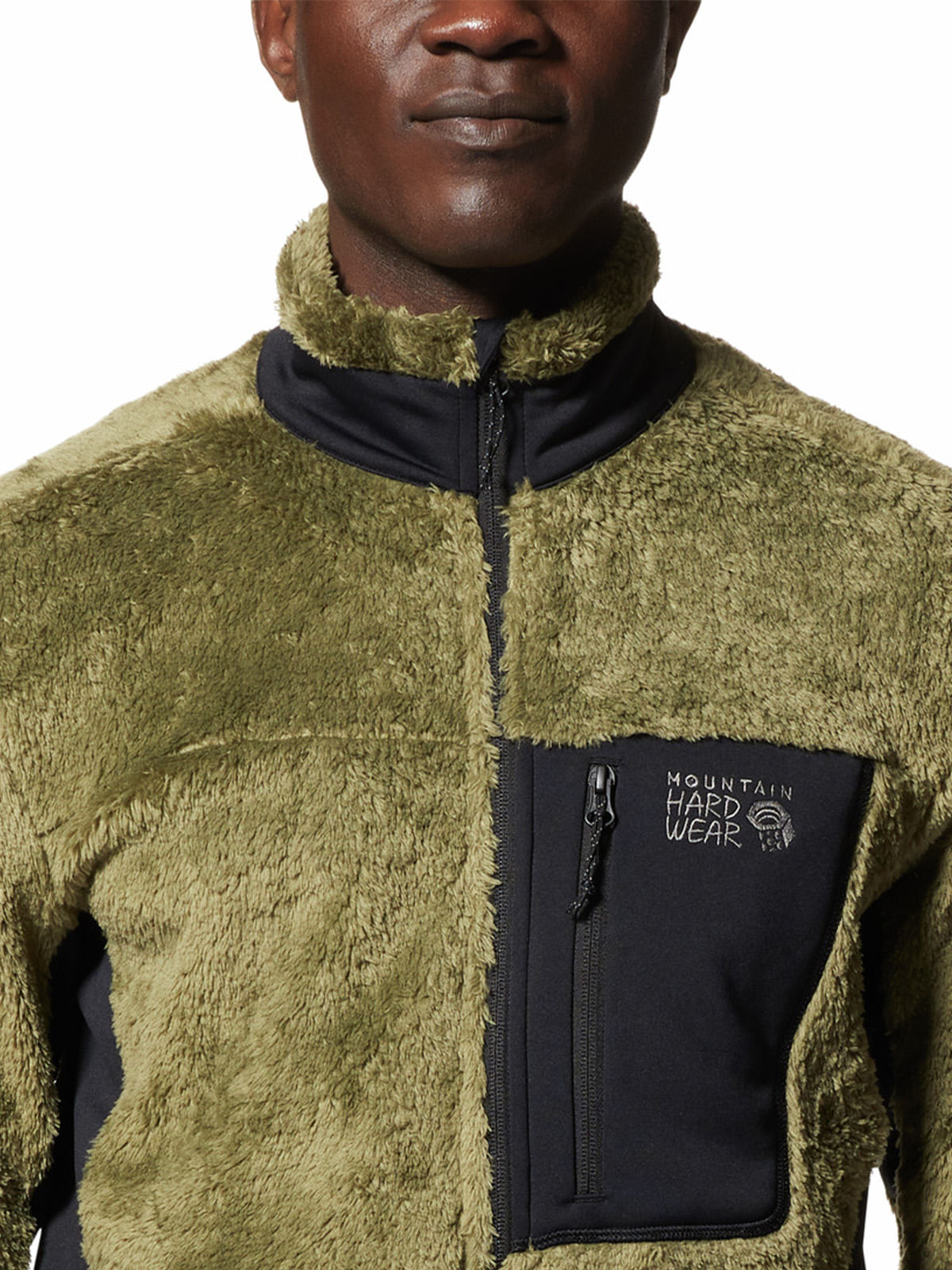 Polar Hombre Polartec High Loft Verde Mountain Hardwear