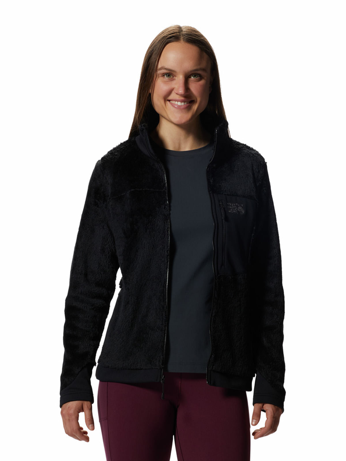 Polar Mujer Polartec High Loft Negro Mountain Hardwear