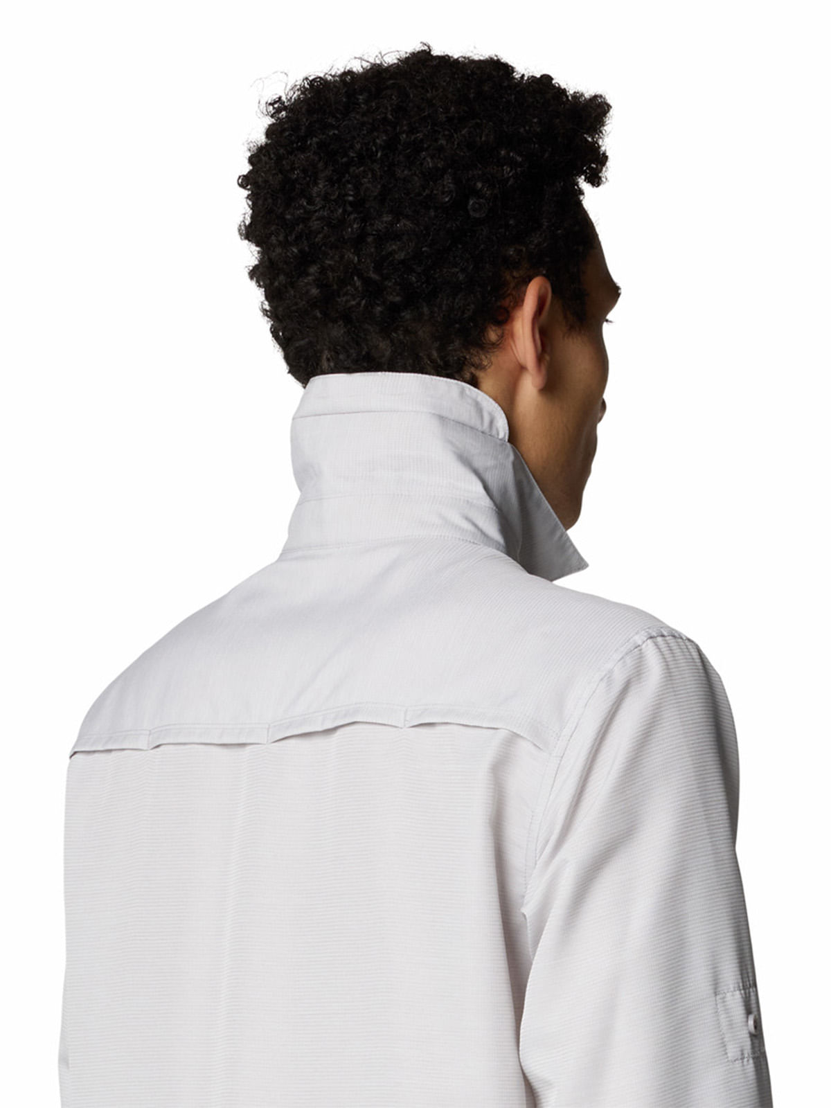 Polera Manga Larga Hombre Canyon Gris Mountain Hardwear