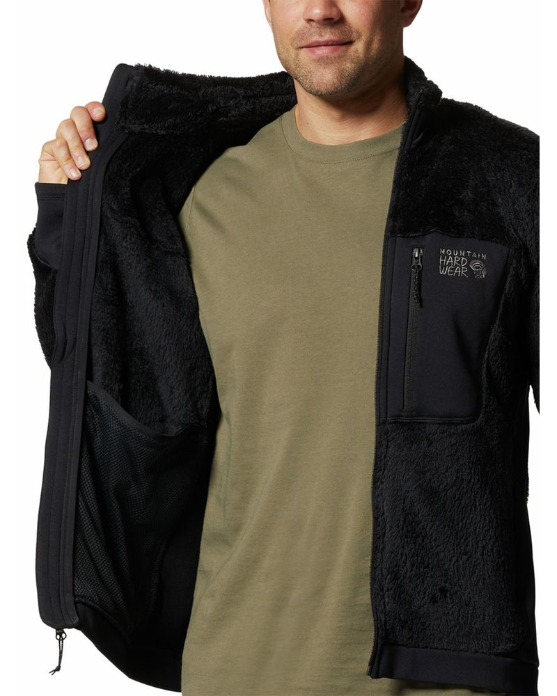 Polar-Hombre-Polartec-High-Loft-Negro-Mountain-Hardwear