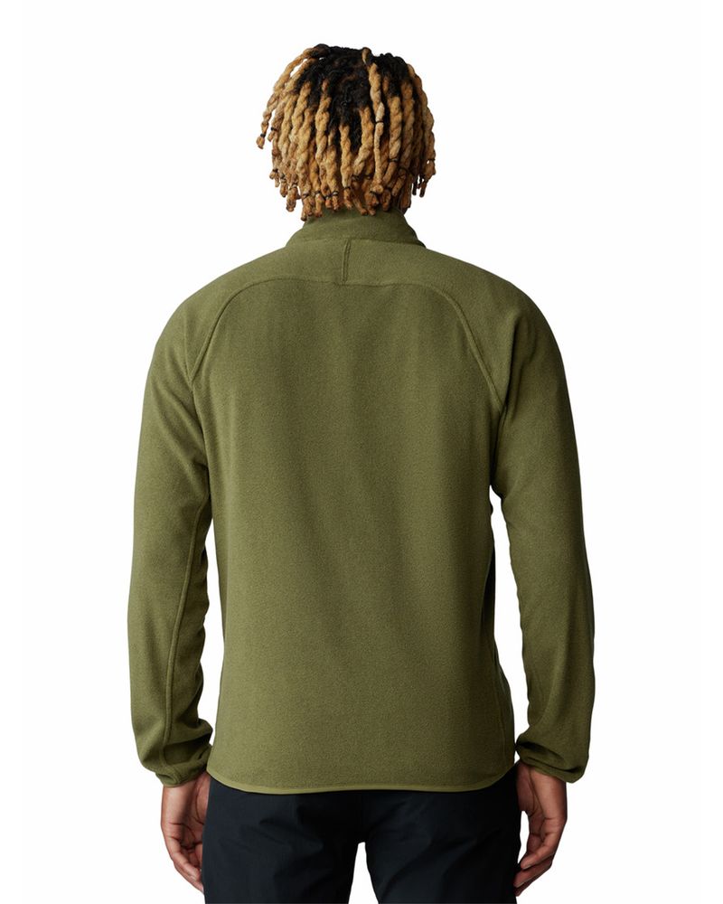 Polar-Hombre-Microchill-Full-Zip-Verde-Mountain-Hardwear
