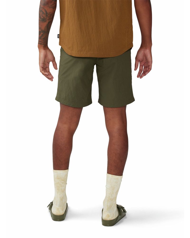 Short-Hombre-Stryder-Gris-Mountain-Hardwear