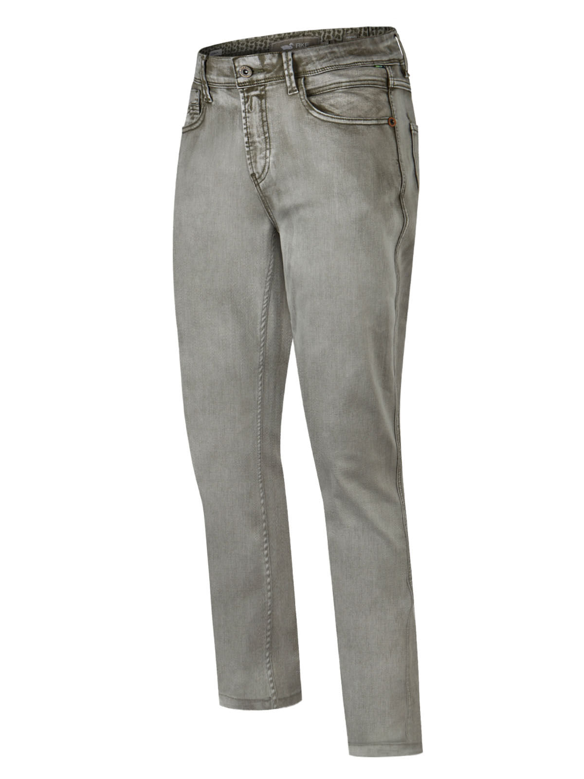 Jeans Algodón Orgánico Hombre Baycolor Verde Rockford