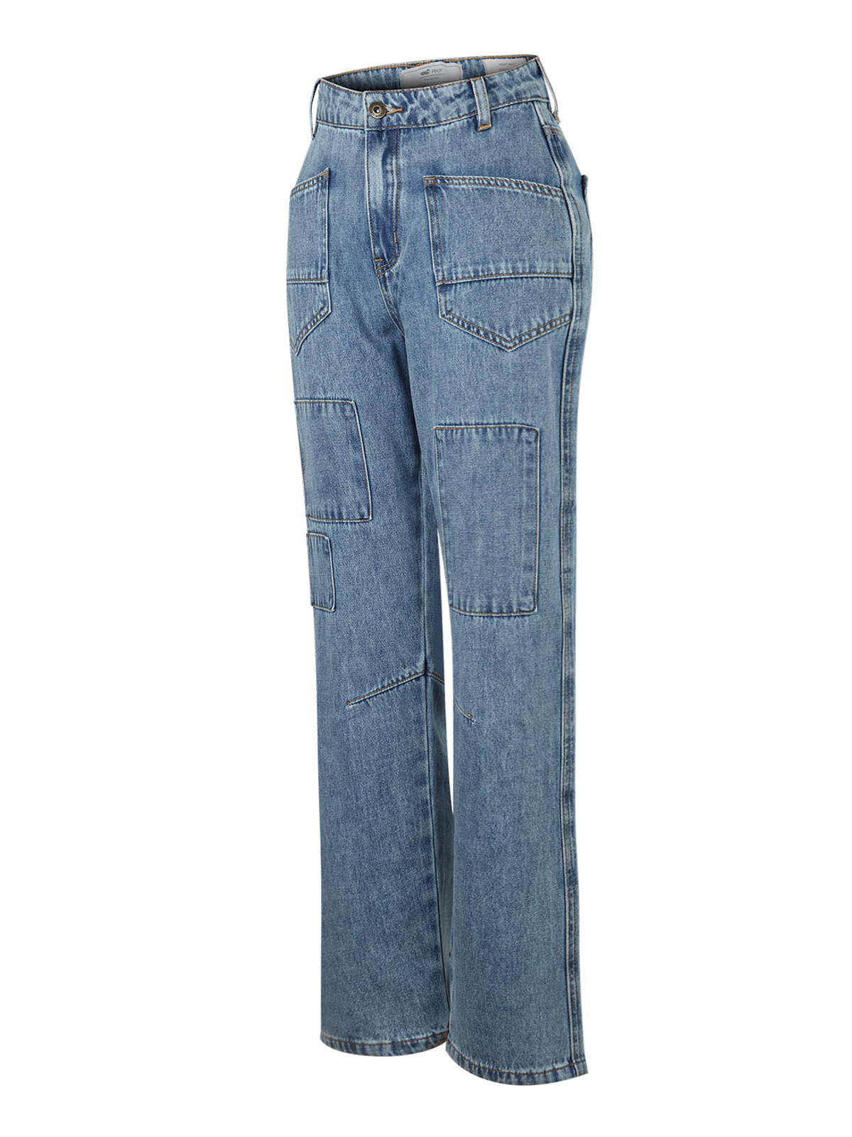 Jeans Algodón Orgánico Mujer Garda Azul Rockford