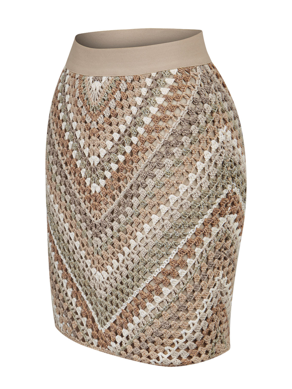 Falda Algodón Orgánico Mujer Lincon Multicolor Rockford