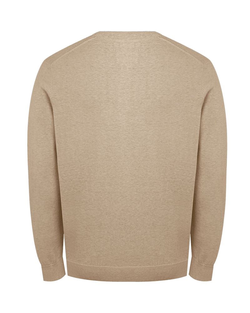 Sweater-Algodon-Organico-Hombre-Angri-V-Beige-Rockford
