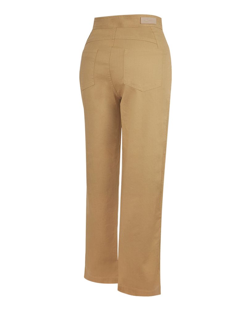 Pantalon-Algodon-Organico-Mujer-Isis-Amarillo-Rockford