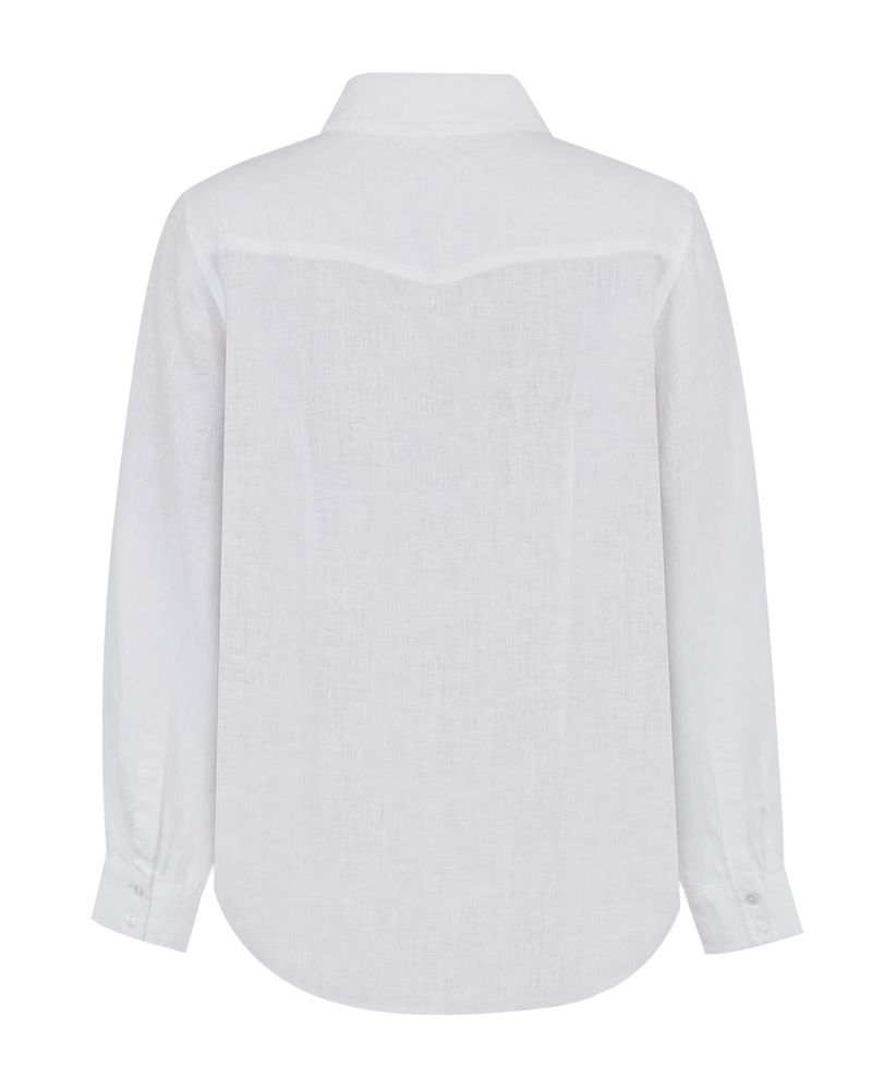 Blusa-Lino-Organico-Mujer-Lirio-Blanco-Rockford