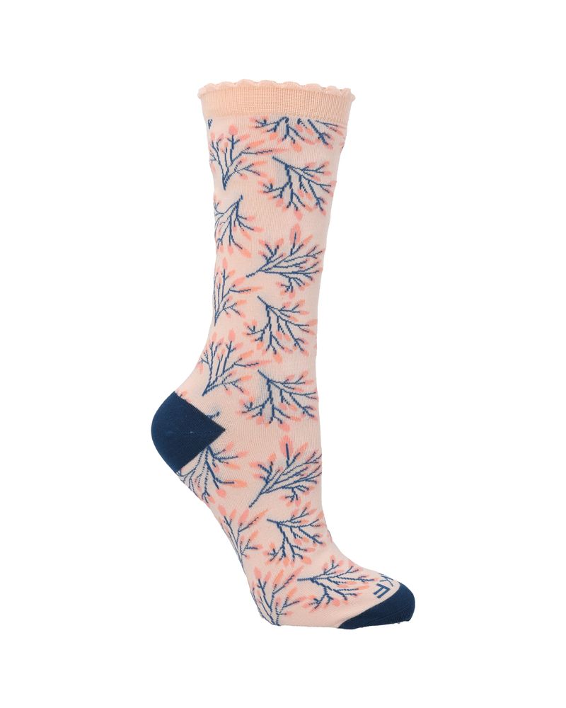 Calcetin-Bambu-Mujer-Pack-st-Leaf-Rosado-Rockford
