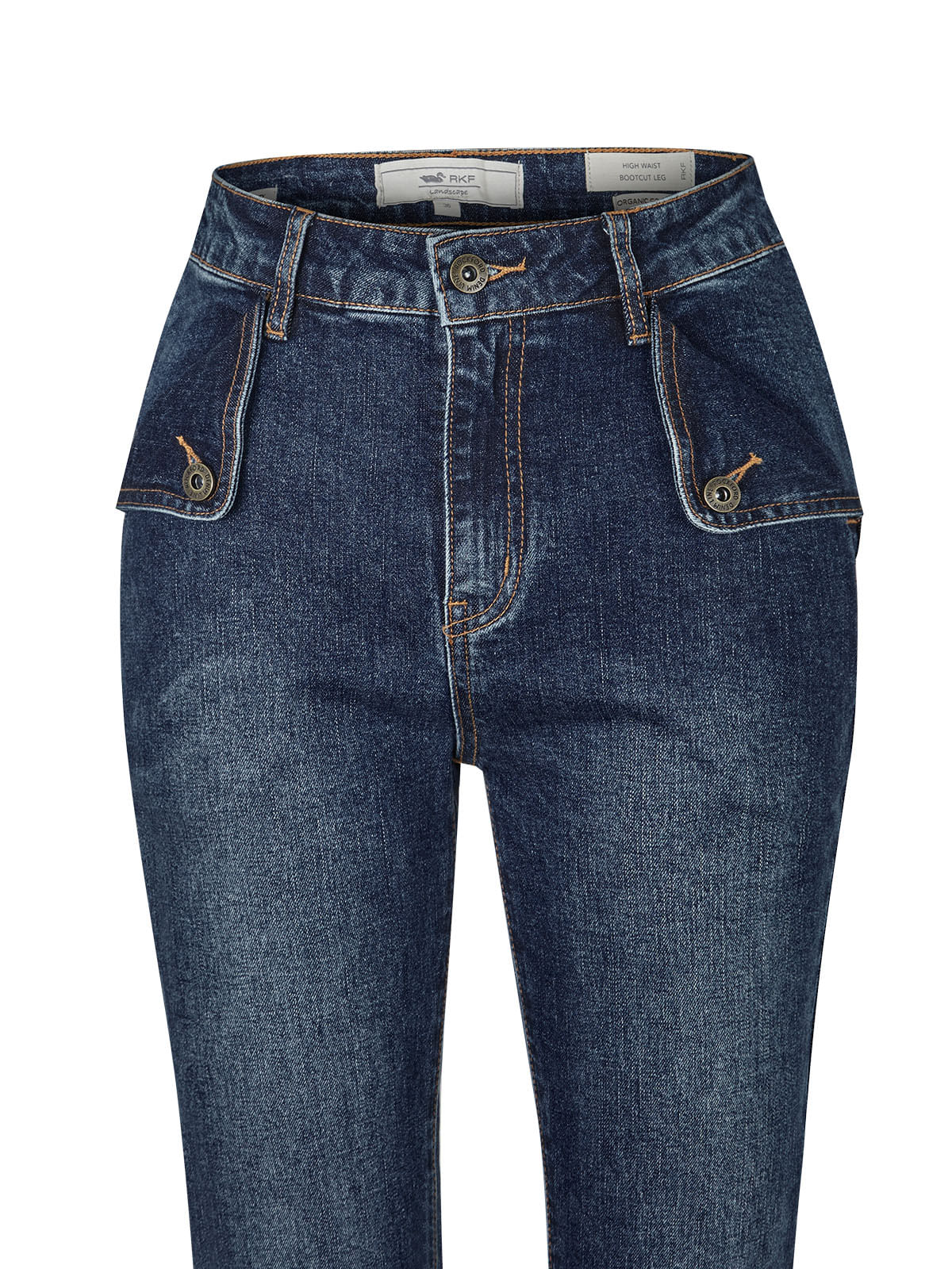 Jeans Algodón Orgánico Mujer Brick Azul Rockford