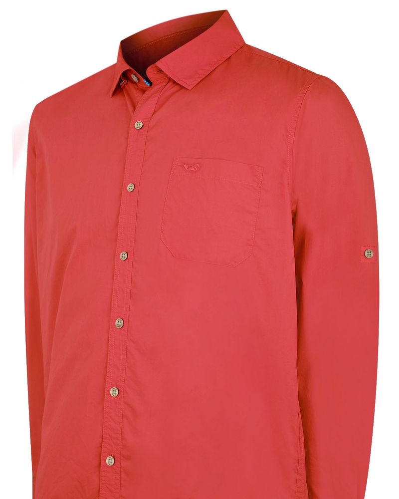 Camisa-Algodon-Organico-Hombre-Galiton-Rojo-Rockford