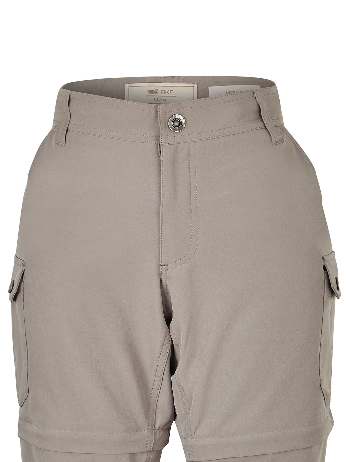 Pantalón Fibras Recicladas Mujer Desmontable Gris Rockford