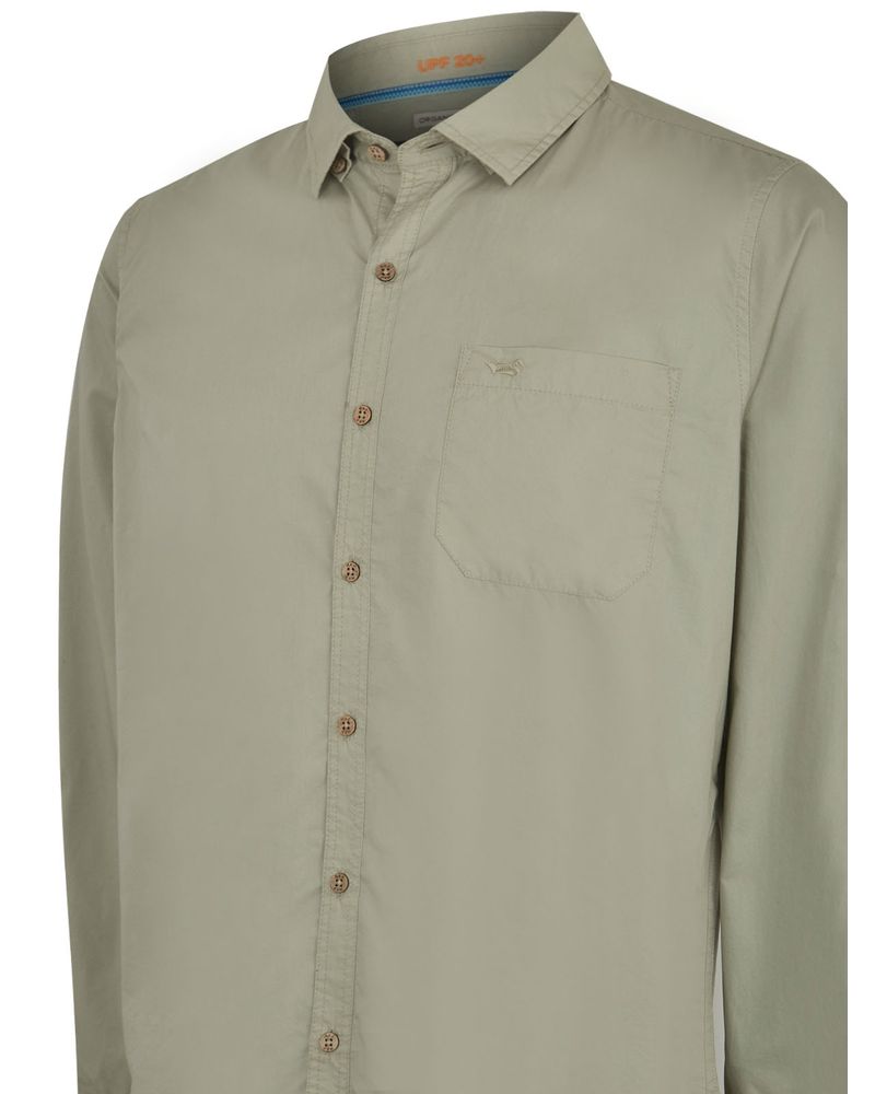 Camisa-Algodon-Organico-Hombre-Galiton-Verde-Rockford