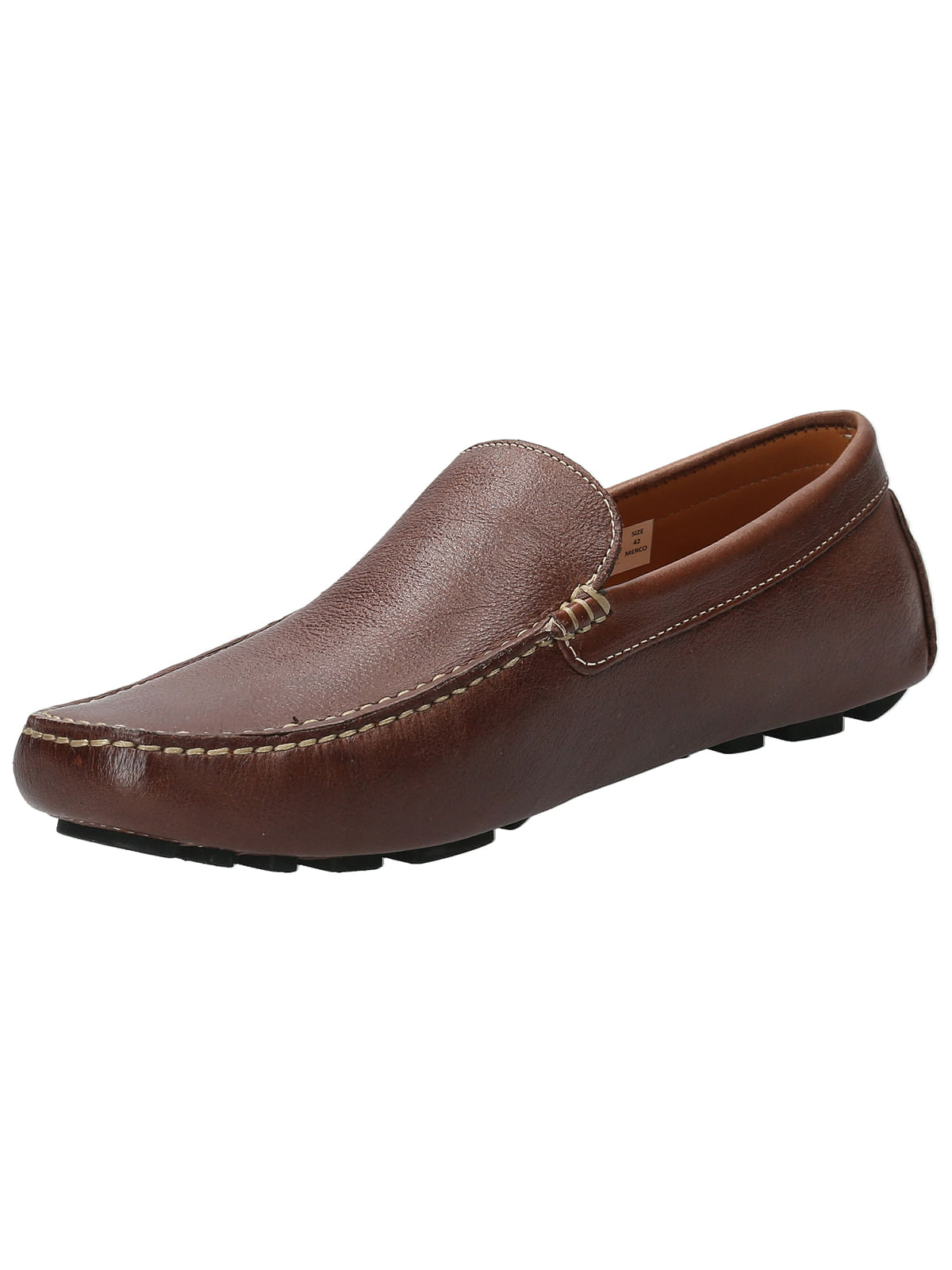 Mocasín Cuero Hombre Austin Café Rockford