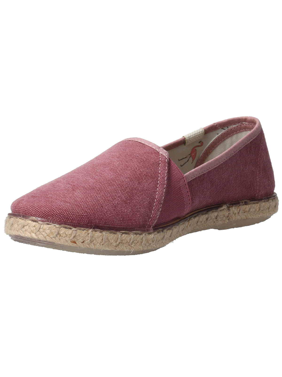 Alpargata Algodón Orgánico Mujer Maya Rosado Rockford