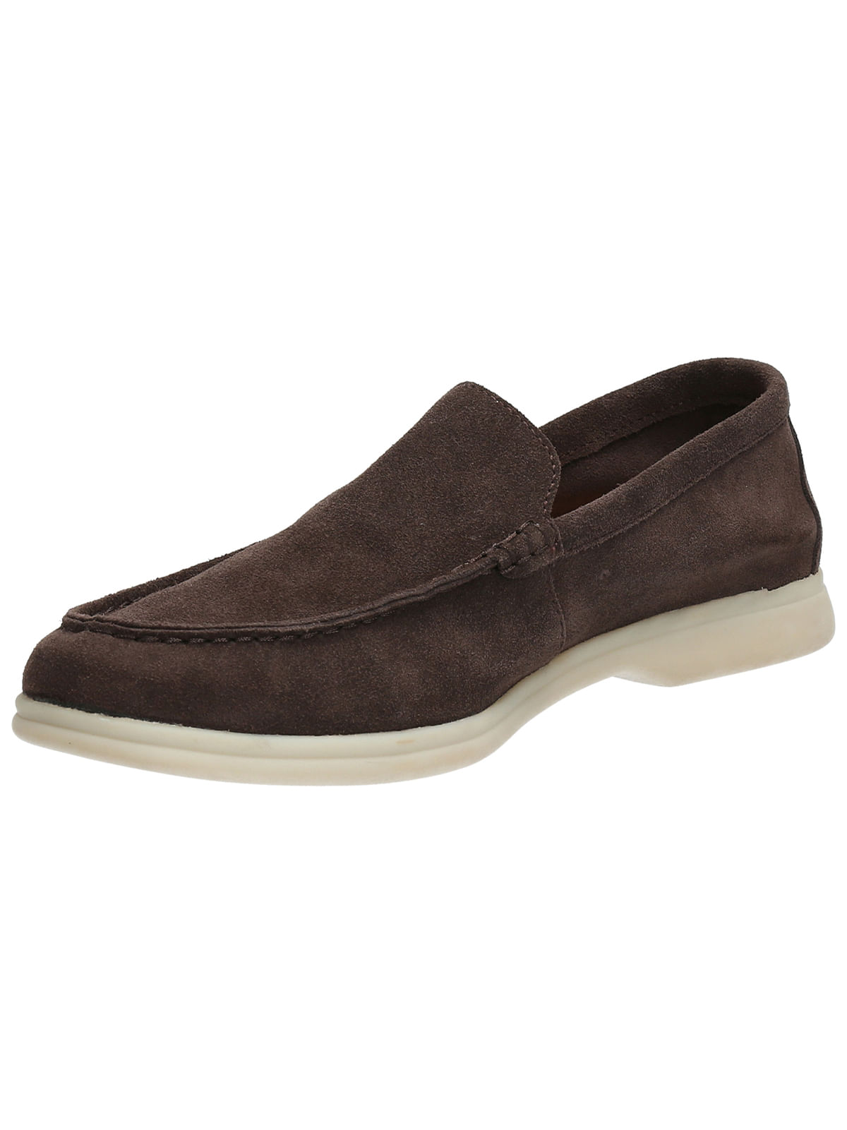 Mocasín Cuero Hombre Monte Café Oscuro Rockford