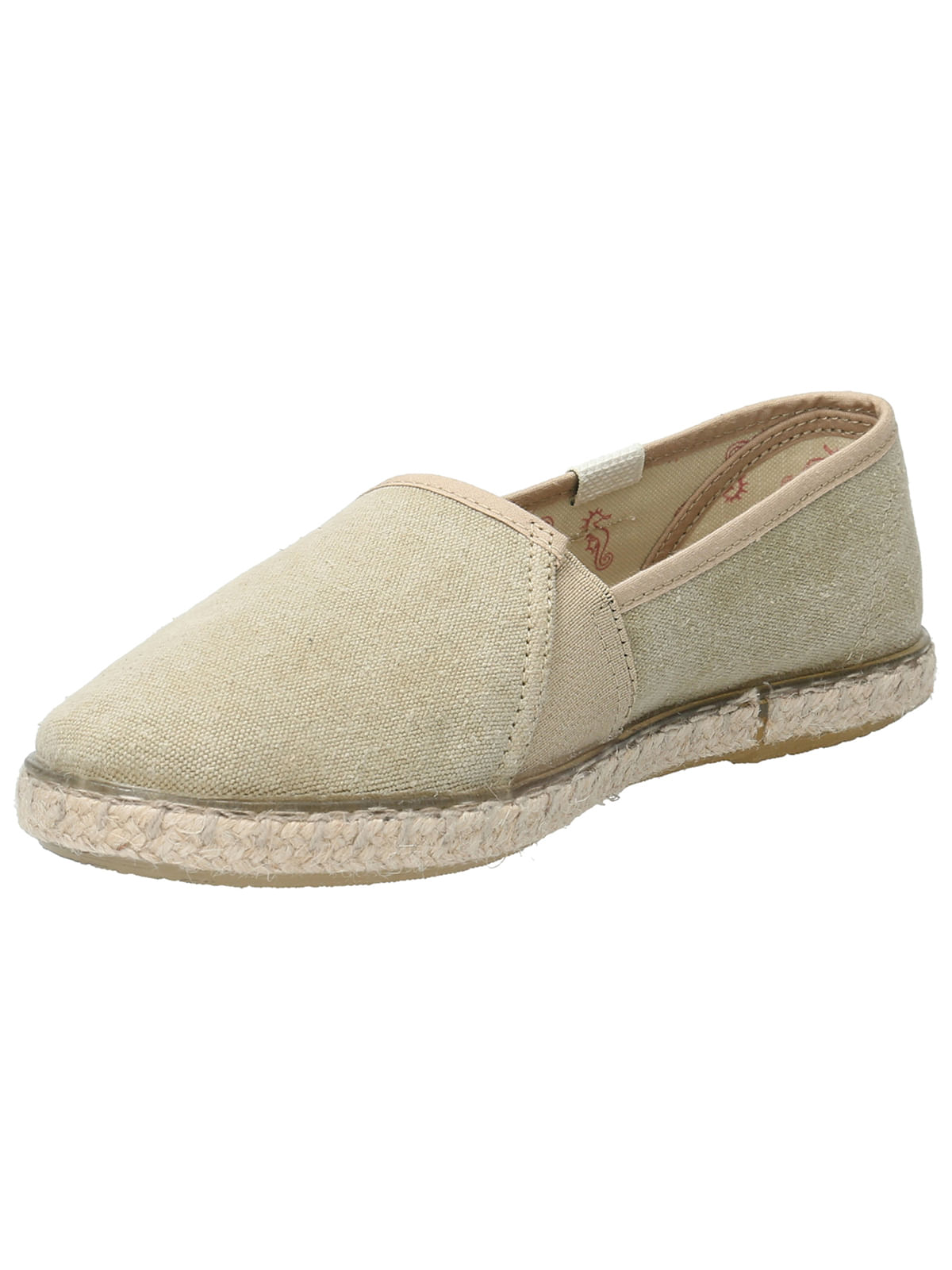 Alpargata Algodón Orgánico Mujer Maya Beige Rockford