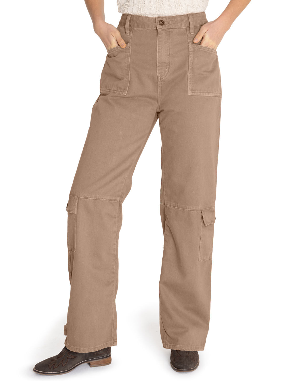 Jeans Algodón Orgánico Mujer Noa Café Rockford