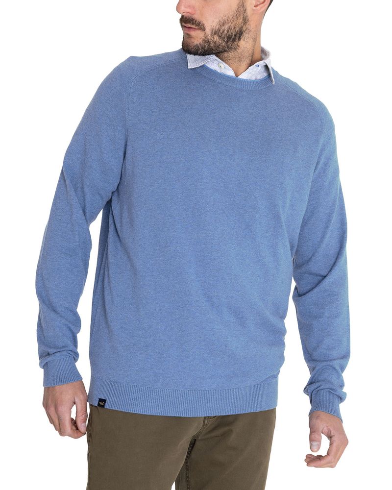 Sweater-Algodon-Organico-Hombre-Angri-Azul-Rockford