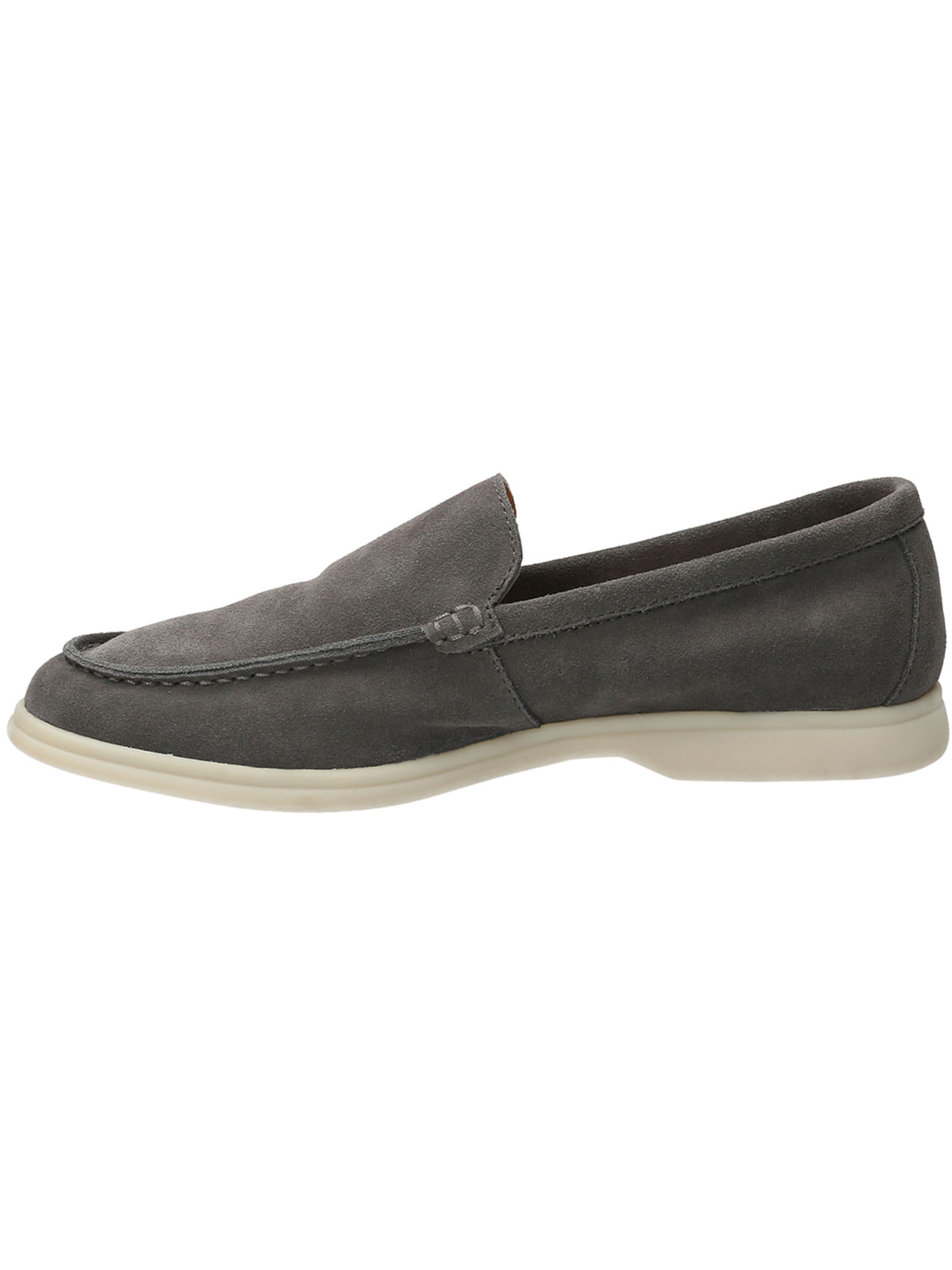 Mocasín Cuero Hombre Monte Gris Rockford