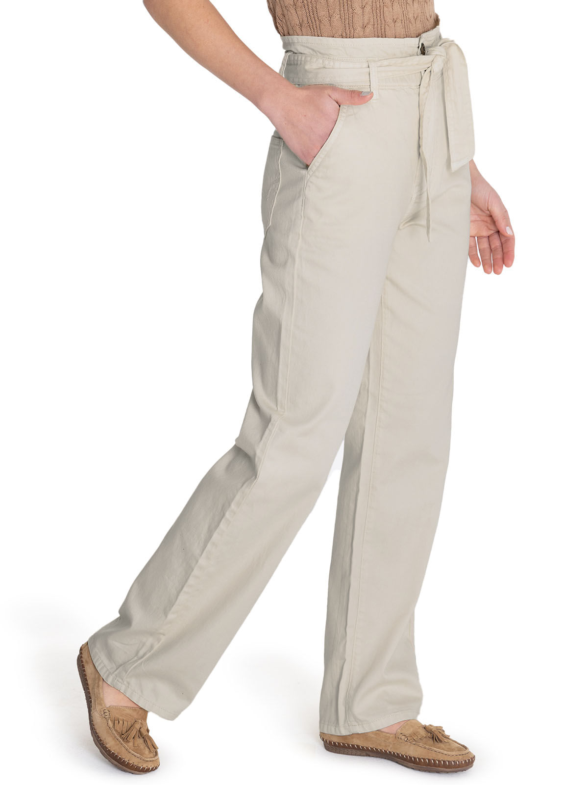 Jeans Algodón Orgánico Mujer Oreon Beige Rockford