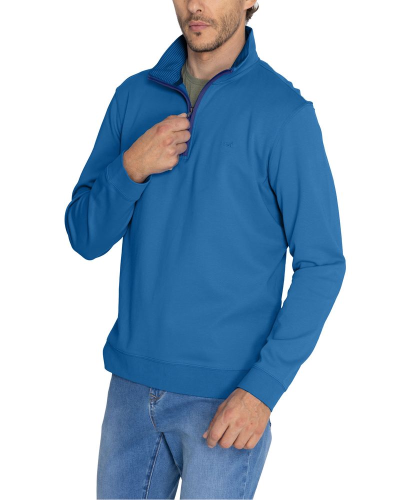 Poleron-Algodon-Organico-Hombre-Riminihalf-Azul-Rockford