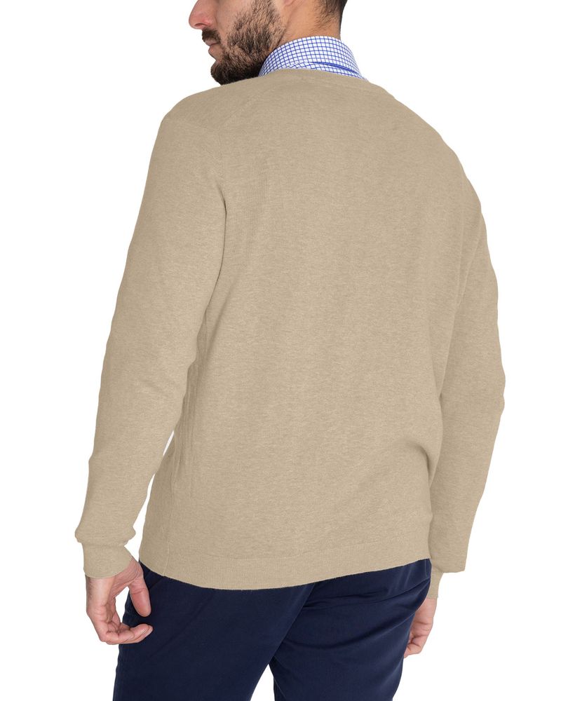 Sweater-Algodon-Organico-Hombre-Angri-V-Beige-Rockford