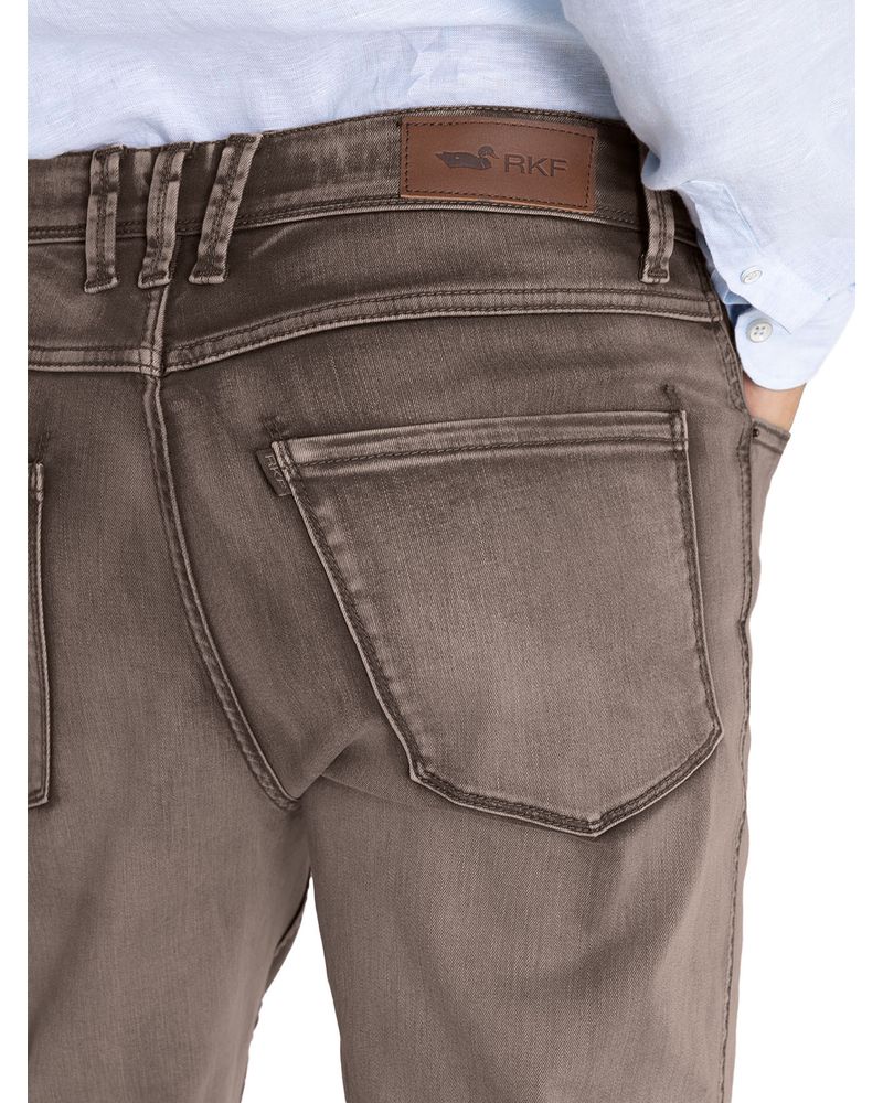 Jeans-Algodon-Organico-Hombre-Baycolor-Cafe-Rockford