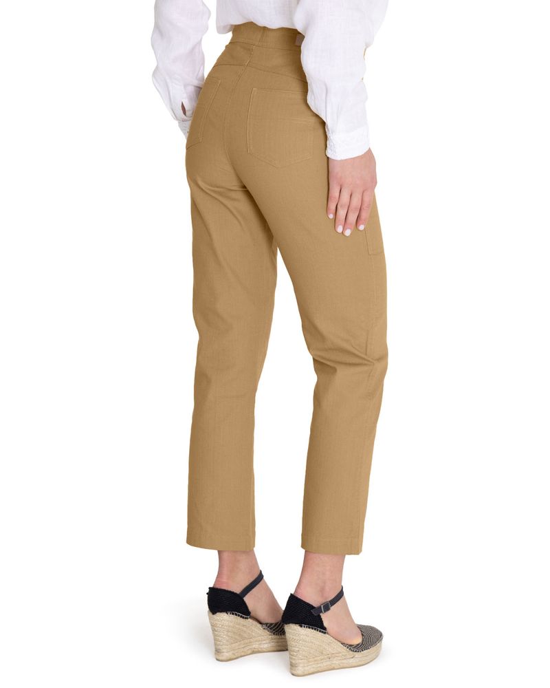 Pantalon-Algodon-Organico-Mujer-Isis-Amarillo-Rockford