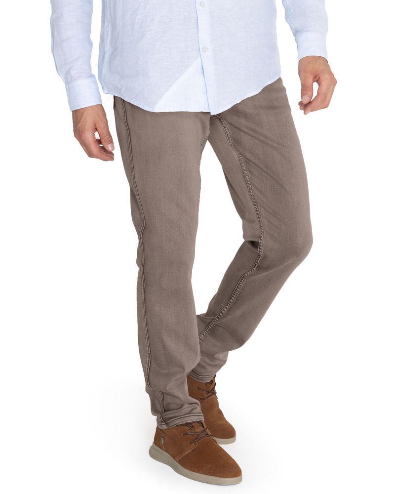 Jeans-Algodon-Organico-Hombre-Baycolor-Cafe-Rockford