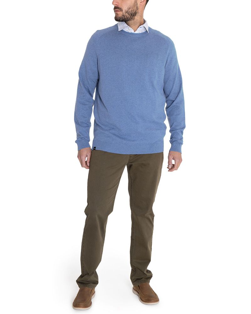 Sweater-Algodon-Organico-Hombre-Angri-Azul-Rockford