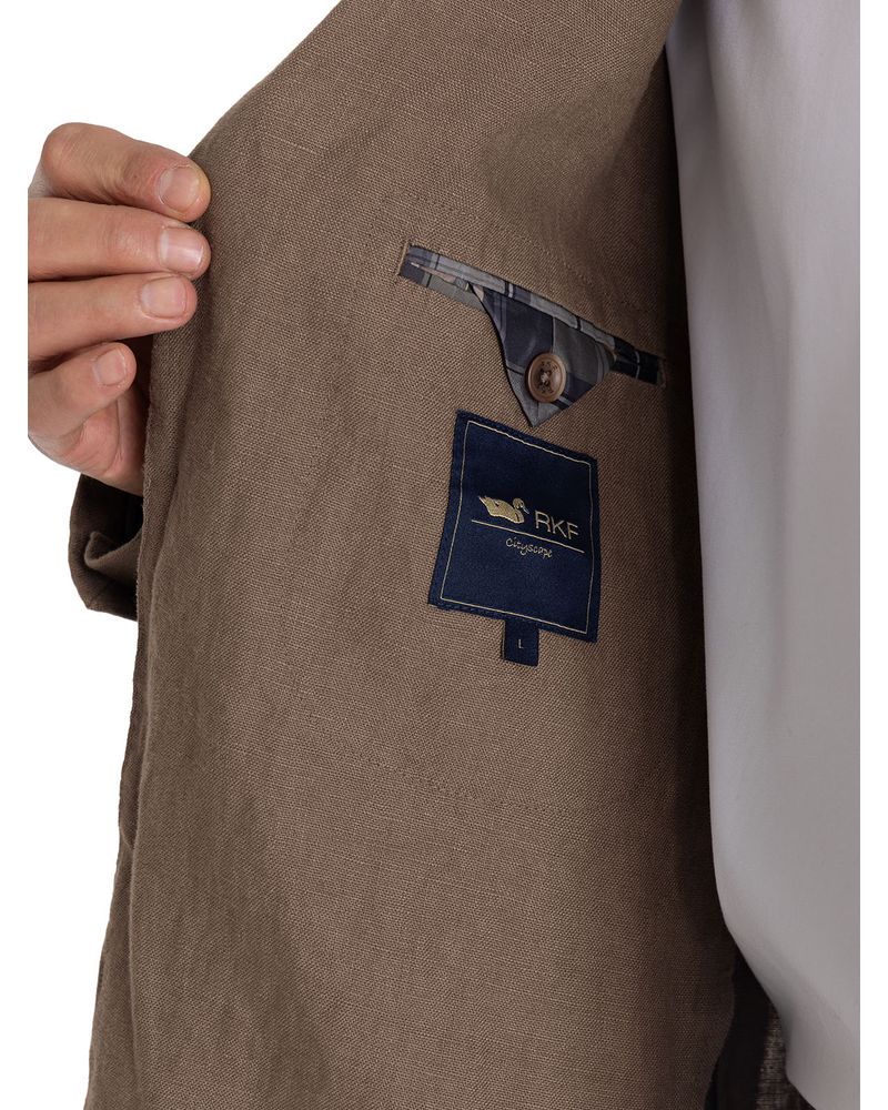 Chaqueta-Lino-Organico-Hombre-Amalfi-Cafe-Rockford