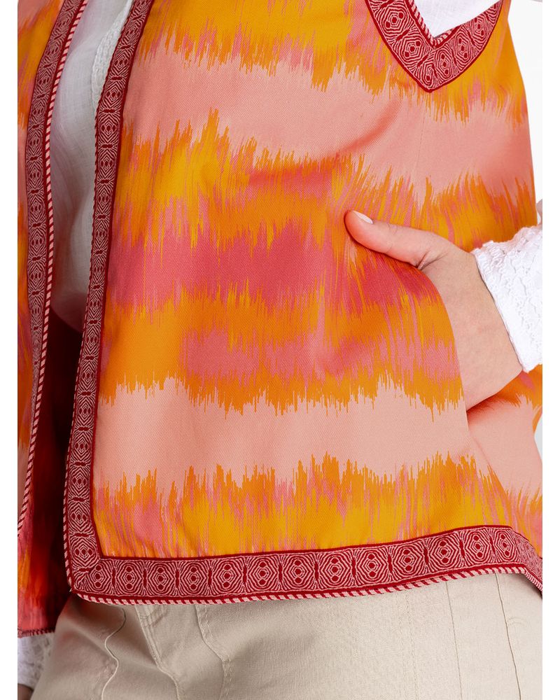 Chaqueta-Algodon-Organico-Mujer-Delfi-Naranjo-Rockford